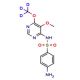 Sulfadoxine-d3 (CAS 1262770-70-6) - chemical structure image