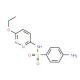 Sulfaethoxypyridazine (CAS 963-14-4) - chemical structure image
