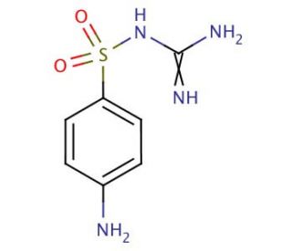 Sulfaguanidine monohydrate (CAS 6190-55-2) - chemical structure image