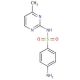 Sulfamerazine (CAS 127-79-7) - chemical structure image