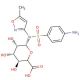 Sulfamethoxazole β-D-Glucuronide (CAS 14365-52-7) - chemical structure image