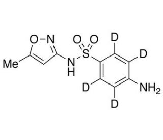 Sulfamethoxazole-d4 (CAS 1020719-86-1) - chemical structure image