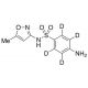 Sulfamethoxazole-d4 (CAS 1020719-86-1) - chemical structure image