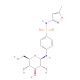 Sulfamethoxazole N4-glucoside - chemical structure image