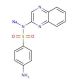 Sulfaquinoxaline sodium salt (CAS 967-80-6) - chemical structure image
