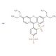 Sulforhodamine B sodium salt (CAS 3520-42-1) - chemical structure image 