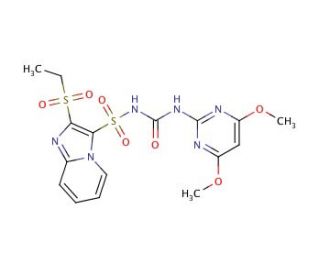 Sulfosulfuron (CAS 141776-32-1) - chemical structure image