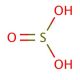 Sulfur dioxide solution (CAS 7782-99-2) - chemical structure image