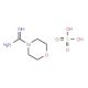 sulfuric acid compound with morpholine-4-carboximidamide (1:1) (CAS 17238-66-3) - chemical structure image