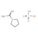 sulfuric acid compound with pyrrolidine-1-carboximidamide (1:1) (CAS 13932-58-6) - chemical structure image