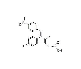 Sulindac (CAS 38194-50-2) - chemical structure image
