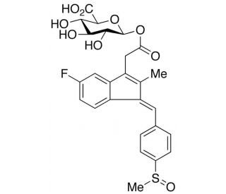 Sulindac Acyl-&beta;-D-Glucuronide - chemical structure image