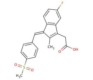 Sulindac Sulfone (CAS 59864-04-9) - chemical structure image