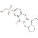Sultopride hydrochloride (CAS 23694-17-9) - chemical structure image