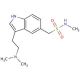 Sumatriptan - chemical structure image