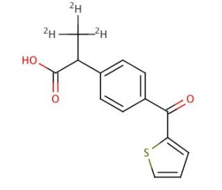 Suprofen-d3 - chemical structure image