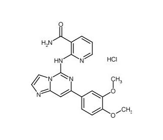 Syk Inhibitor IV, BAY 61-3606 HCl (CAS 732983-37-8) - chemical structure image