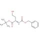 t-Butyl (2S)-2-[(Benzyloxycarbonylamino)]-4-hydroxybutyrate (CAS 78266-81-6) - chemical structure image