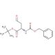 t-Butyl (2S)-2-[(Benzyloxycarbonylamino)]-4-oxo-butyrate (CAS 78553-60-3) - chemical structure image