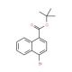 t-Butyl 4-bromo-1-naphthoate (CAS 929000-22-6) - chemical structure image