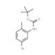 t-Butyl 5-bromo-2-methylphenylcarbamate (CAS 221538-07-4) - chemical structure image