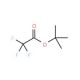 t-Butyl trifluoroacetate 的分子结构, CAS编号: 400-52-2 t-Butyl trifluoroacetate (CAS 400-52-2) - chemical structure image