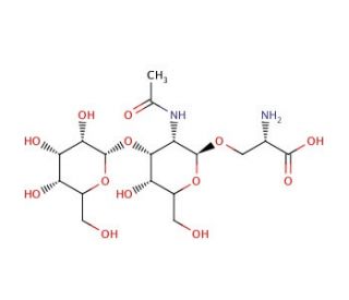 T Epitope, Serinyl (CAS 60280-57-1&#0;) - chemical structure image