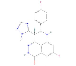Talazoparib (CAS 1207456-01-6) - chemical structure image