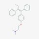 Tamoxifen (CAS 10540-29-1) - chemical structure image