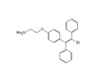Tamoxifen Citrate (CAS 54965-24-1) - chemical structure image