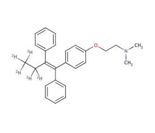 Tamoxifen-ethyl-d5 (CAS 157698-32-3) - chemical structure image