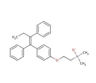 Tamoxifen-N-oxide (CAS 75504-34-6) - chemical structure image