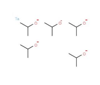 Tantalum(V) isopropoxide (CAS 16761-83-4) - chemical structure image