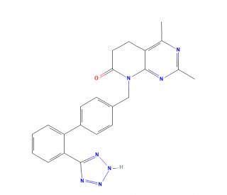 Tasosartan - chemical structure image