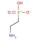 Taurine (CAS 107-35-7) - chemical structure image