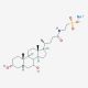 Taurochenodeoxycholic Acid, Sodium Salt (CAS 6009-98-9) - chemical structure image