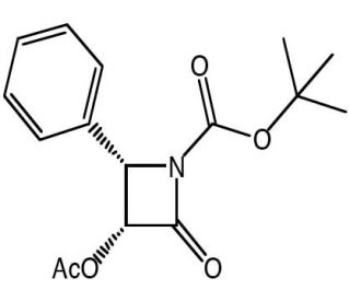 Taxol-side chain b-lactam (CAS 161183-22-8) - chemical structure image