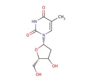 Telbivudine (CAS 3424-98-4) - chemical structure image
