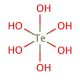 Telluric acid (CAS 7803-68-1) - chemical structure image