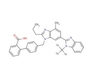 Telmisartan-d3 (CAS 1189889-44-8) - chemical structure image
