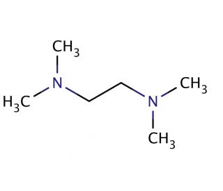 TEMED (CAS 110-18-9) - chemical structure image