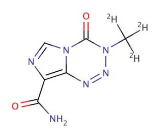 Temozolomide-d3 (CAS 208107-14-6) - chemical structure image