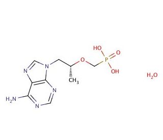 Tenofovir Monohydrate - chemical structure image