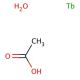 Terbium(III) acetate hydrate (CAS 100587-92-6) - chemical structure image