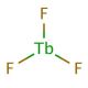 Terbium(III) fluoride (CAS 13708-63-9) - chemical structure image
