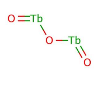 Terbium(III) oxide (CAS 12036-41-8) - chemical structure image