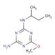 Terbumeton-desethyl (CAS 30125-64-5) - chemical structure image