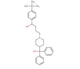 Terfenadine (CAS 50679-08-8) - chemical structure image