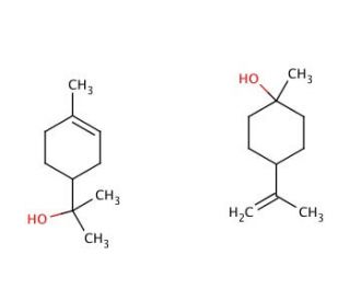 Terpineol (CAS 8000-41-7) - chemical structure image