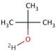 tert-Butan(ol-d) (CAS 3972-25-6) - chemical structure image